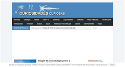Desktop Screenshot of curiosidadescuriosas.com